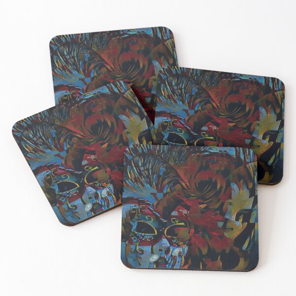 Item preview, Shattered Masquerade designed and sold by Gilded Arcana Prints.