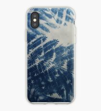 Fougère cyanotype Coque et skin iPhone