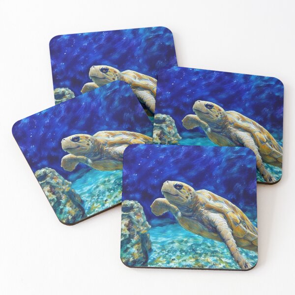 Item preview, Sea Turtle Flyby  designed and sold by The Wandering Bookworm.