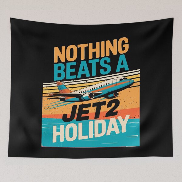 Item preview, Nothing beats a Jet 2 vacation, funny saying, uk, british designed and sold by mwebba2005.