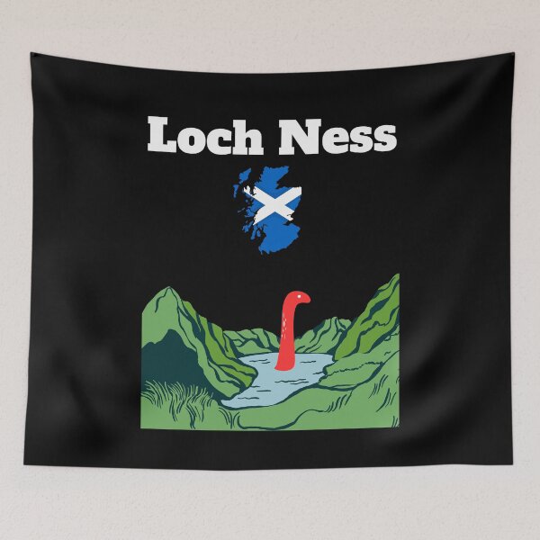Item preview, Loch Ness souvenir monster Nessie Scotland map Highland  designed and sold by Artstastic.