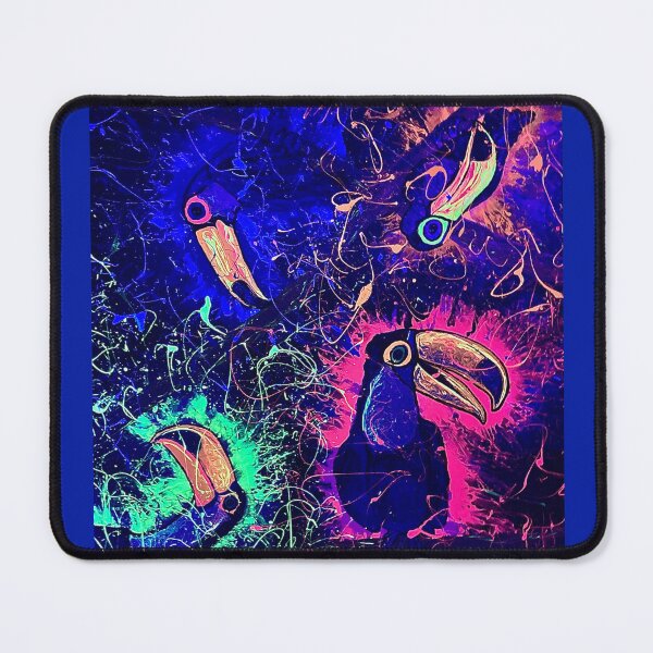 Item preview, Night toucans Blacklight style designed and sold by PGKINART.