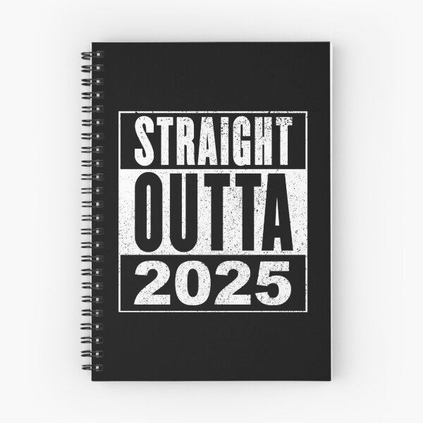 Item preview, Straight Outta 2025 designed and sold by Cat Lady Designs.