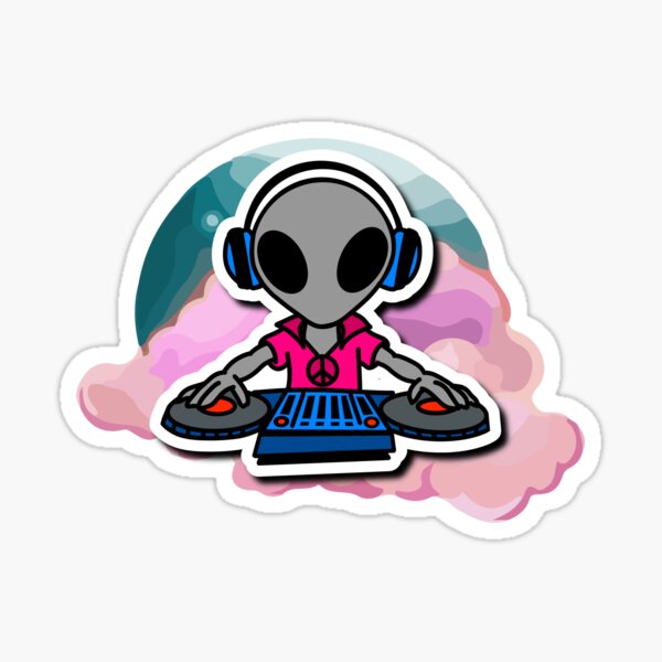 Cotton Candy Cosmos Sticker