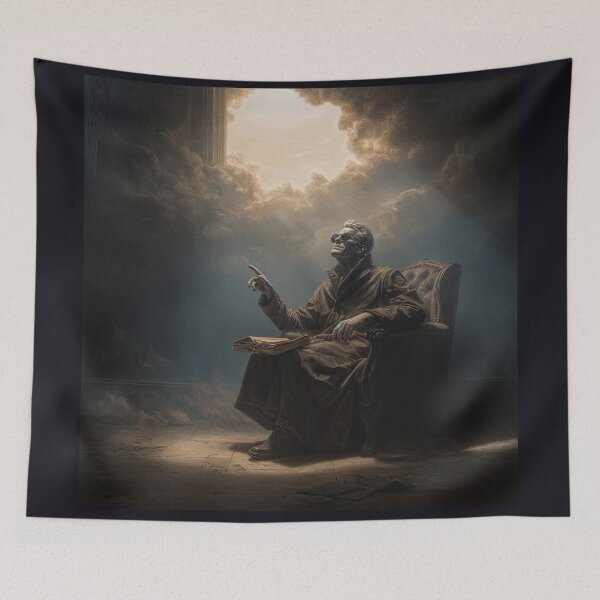 Item preview, Seated Philosopher Contemplating the Heavens designed and sold by Shannon Hilson.