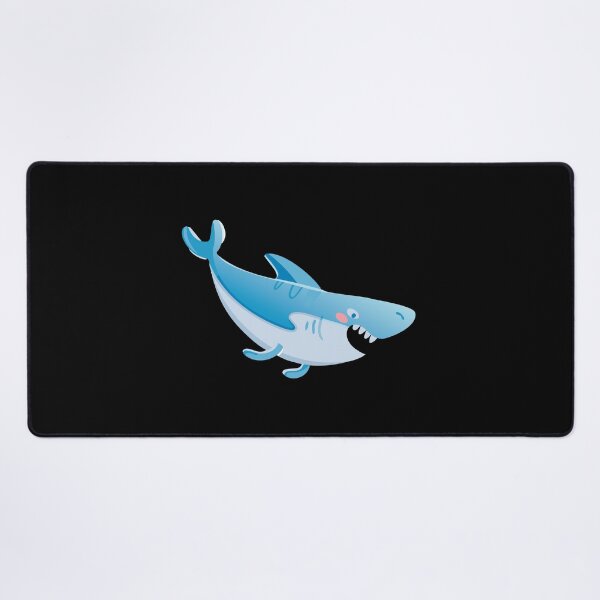 Item preview, Deep diving smiling shark designed and sold by jazzydevil.