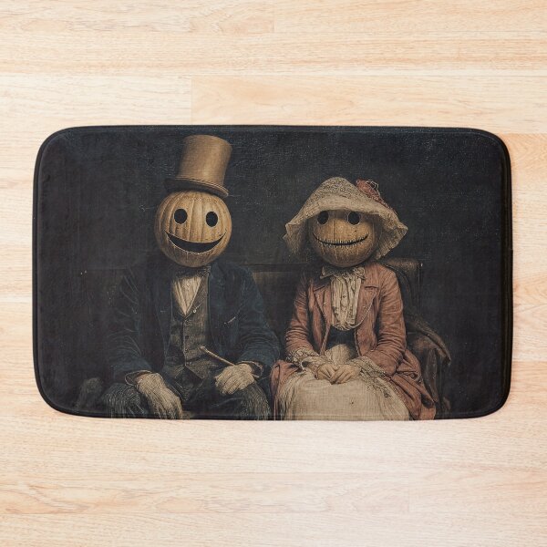 Item preview, Seated Victorian Pumpkin Couple Portrait designed and sold by Shannon Hilson.