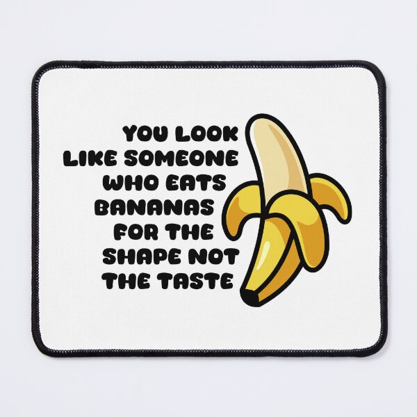 Item preview, Offensive rude banana joke – Funny offensive adult humor design (on light colors) designed and sold by messy-nessie.