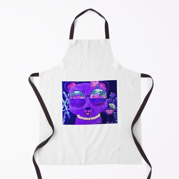 Item preview, Tropical Hawaiian Panda Blacklight Style designed and sold by PGKINART.
