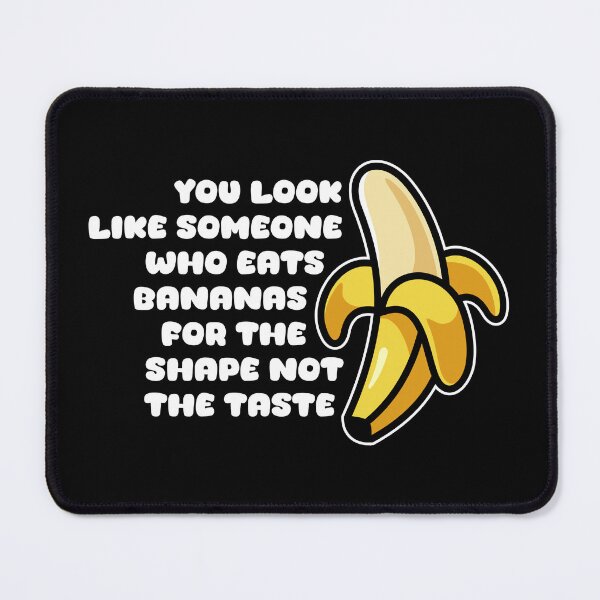 Item preview, Offensive rude banana joke – Funny offensive adult humor design (on dark colors) designed and sold by messy-nessie.