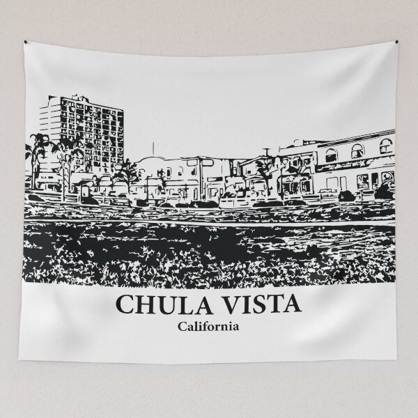 Item preview, Chula Vista - California designed and sold by Lakeric Cityscapes.