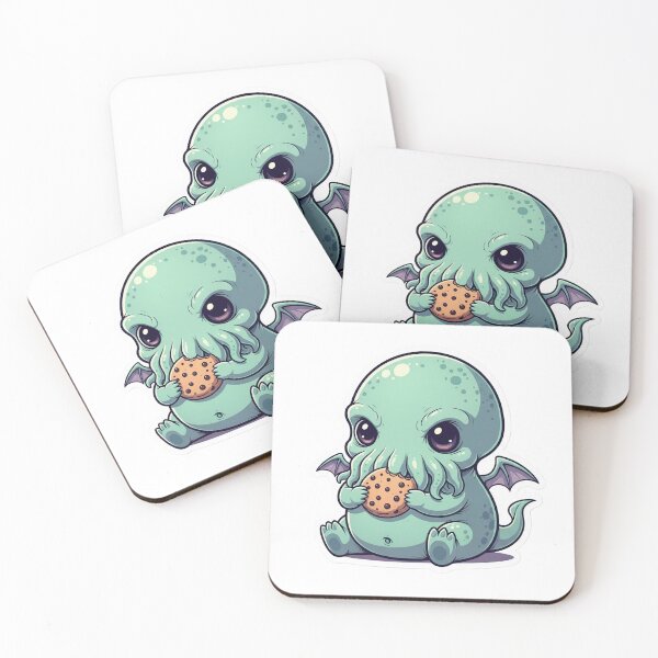 Item preview, Chibi Cthulhu Sticker | Cute Cosmic Horror Lovecraft Kawaii Monster designed and sold by StickyGuys.