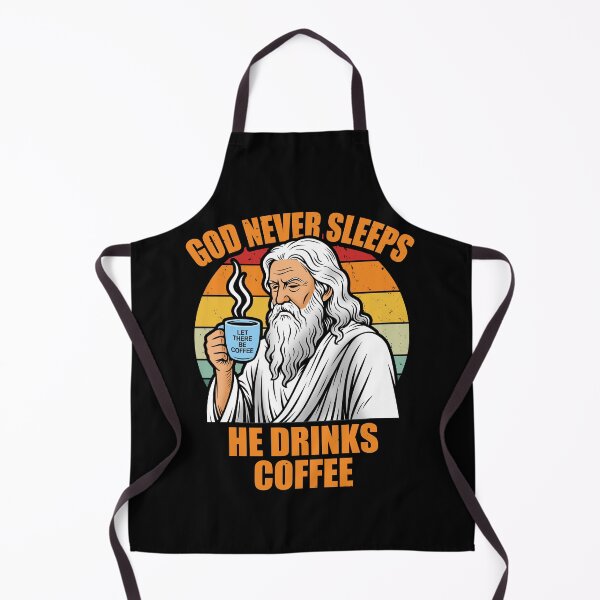 Item preview, Funny Religious Coffee Lover Vintage Slogan designed and sold by BoggsNicolasArt.
