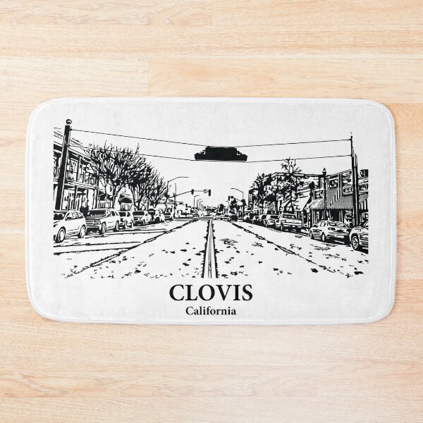 Item preview, Clovis - California designed and sold by Lakeric Cityscapes.