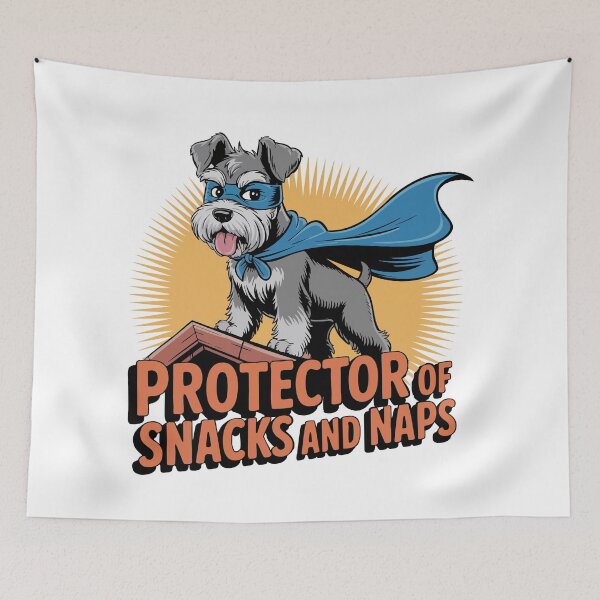 Item preview, Rooftop Defender Schnauzer designed and sold by Tong4130.