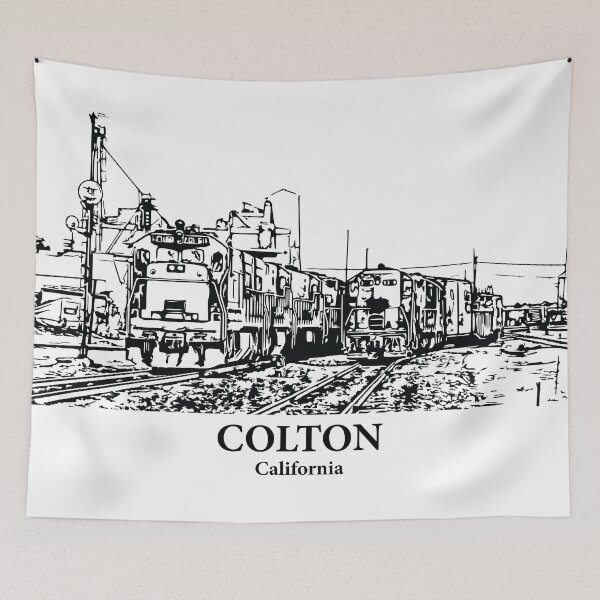 Item preview, Colton - California designed and sold by Lakeric Cityscapes.