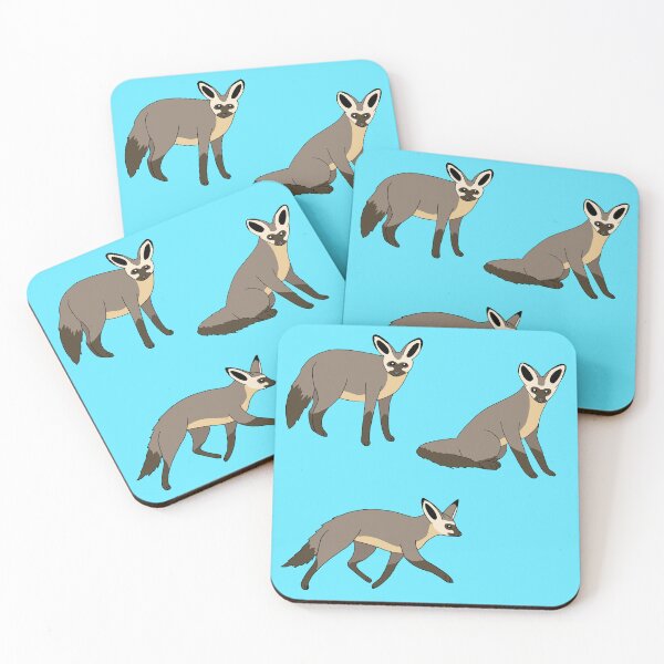 Item preview, Bat Eared Foxes designed and sold by Leapingdoe.