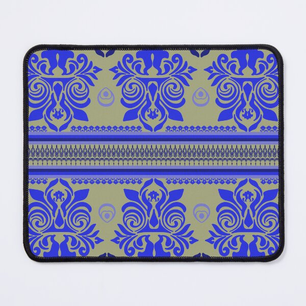 Item preview, Seamless damask pattern elements. Vintage illustration of floral damask ornaments vector designed and sold by Jittarat.