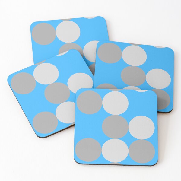 Item preview, Polka Dot on blue background designed and sold by AutoAvoDesigns.