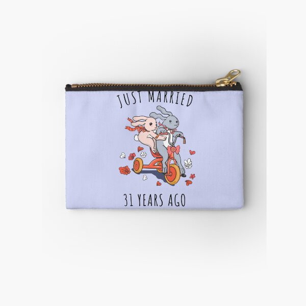 Item preview, Just Married 31 Years Ago - 31st Anniversary Couple Bunnies Tee, Phone Cases And Other Gifts designed and sold by MemWear.