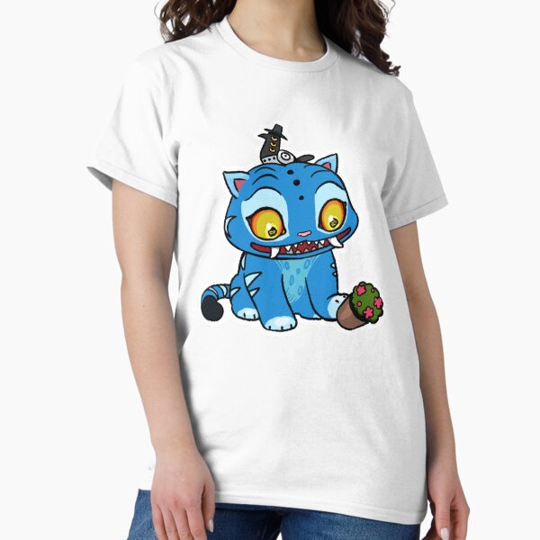 Item preview, El tigre azul juega con la maceta designed and sold by StudioXOA.