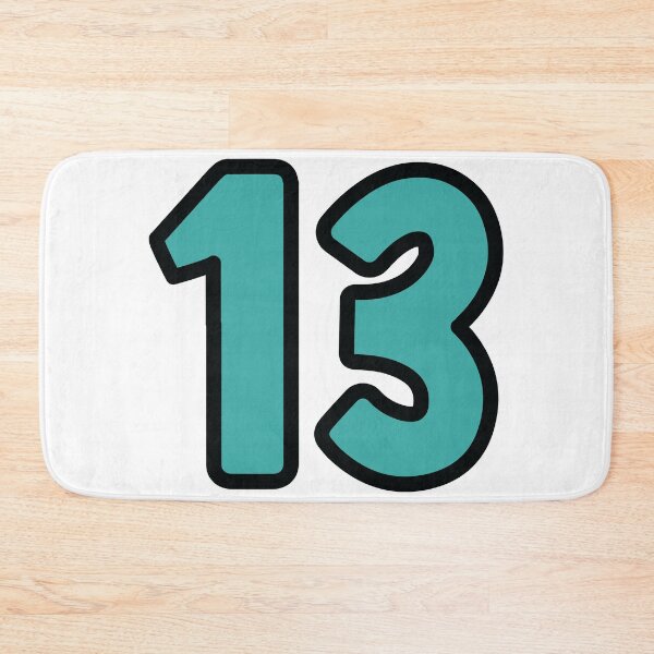 Item preview, Lucky Number 13 – Bold Swiftie Aesthetic Sticker designed and sold by jocelyndiebolt.