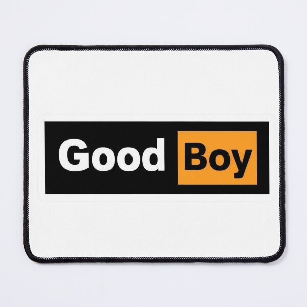 Item preview, Good Boy Typographic Emblem Design designed and sold by Rue Design Company.