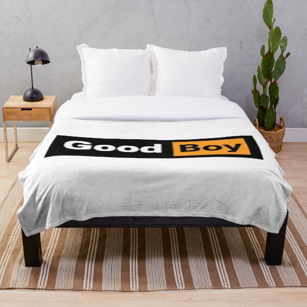 Item preview, Good Boy Typographic Emblem Design designed and sold by Rue Market.