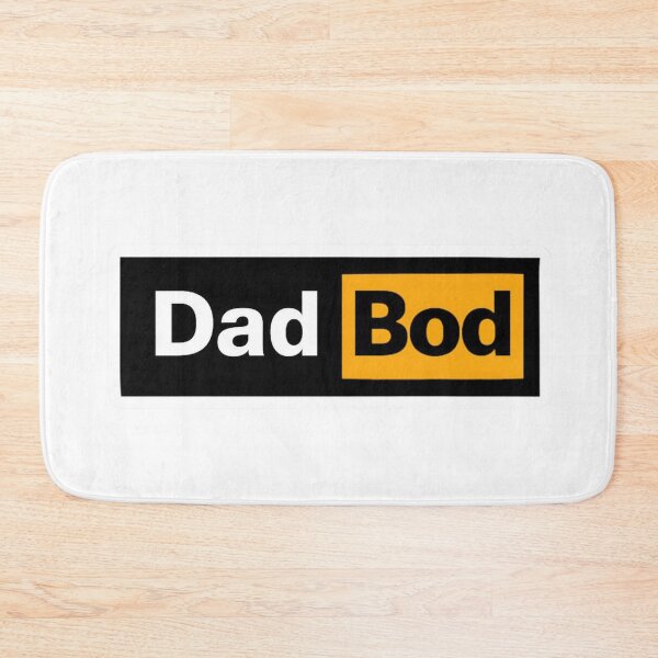 Item preview, Stylish Typography Featuring Dad Bod designed and sold by Rue Market.