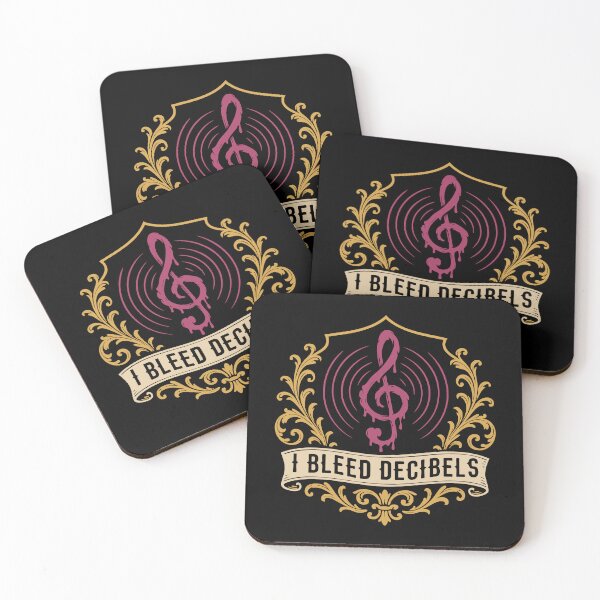 Item preview, I Bleed Decibels Noise Wargaming designed and sold by pixeptional.