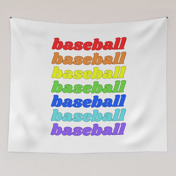 Item preview, Baseball Rainbow designed and sold by Stepadoda.