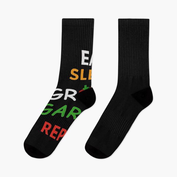 Item preview, Funny Game Eat Sleep Grow A Garden Repeat Gamer Design designed and sold by love3617.