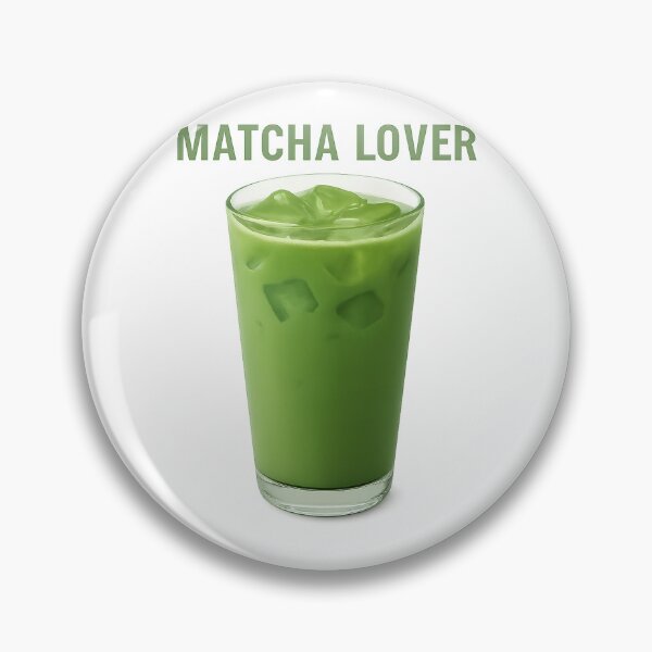 Item preview, Matcha Lover – Iced Matcha Digital Art designed and sold by visualvibesss.
