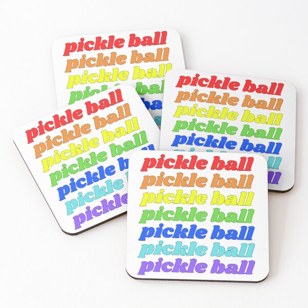 Item preview, Pickle Ball Rainbow designed and sold by Stepadoda.