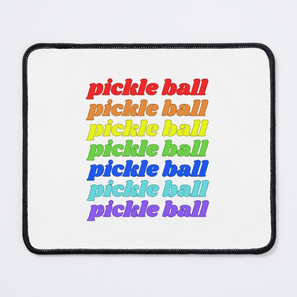 Item preview, Pickle Ball Rainbow designed and sold by Stepadoda.