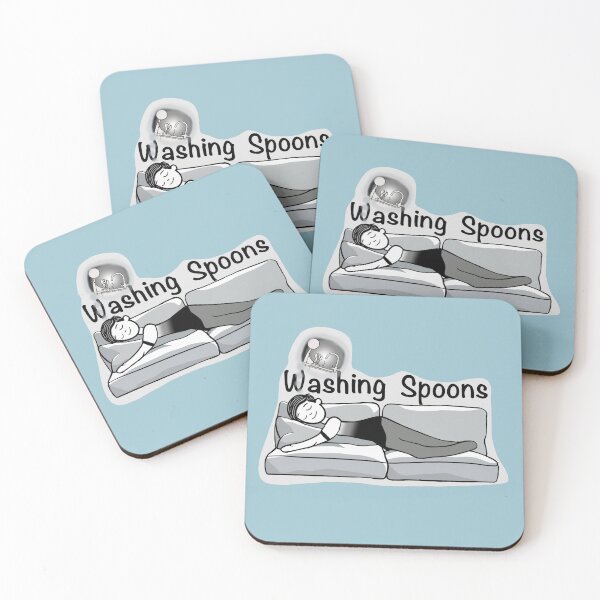 Item preview, Washing Spoons designed and sold by Doodles by Kiki.