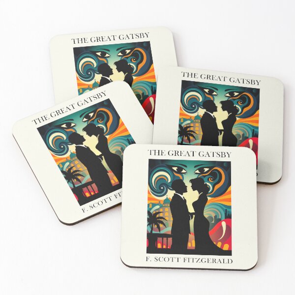 Item preview, The Great Gatsby Matisse Inspired Classic Literature Art designed and sold by kakarikihill.