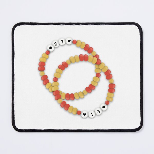 Item preview, 87 & 13 Swiftie Friendship Bracelet Design (Taylor x Travis Inspired) designed and sold by jocelyndiebolt.
