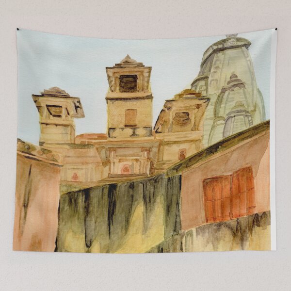 Item preview, Temple in Amer designed and sold by sourdoughdingo.