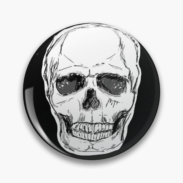 Item preview, Anatomical Skull - Ink Line Art designed and sold by Yelari.