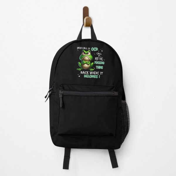 Item preview, Frog You Call It OCD I Call It Put The Fucking Thing Back designed and sold by love3617.