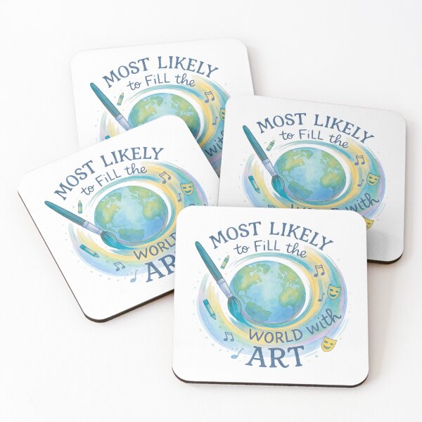 Item preview, Most likely to fill the world with art designed and sold by PixeledCraft.