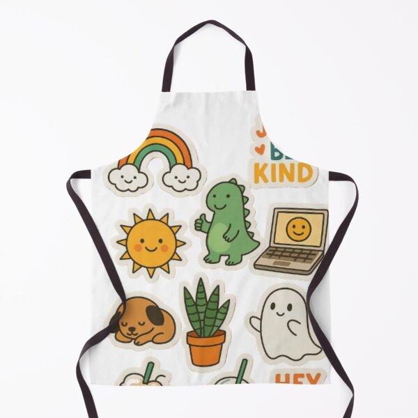 Item preview, Sticker Pack “Vibe & Chill” – Kawaii Rainbow, Dino, Boba, Ghost & Coffee Cuties – Aesthetic & Feel Good Vibes designed and sold by MeowLoka ⭐⭐⭐⭐.