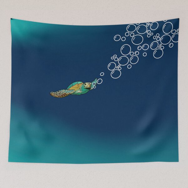 Item preview, I Wanna be Where the Turtles Are designed and sold by NomadicMermaid.