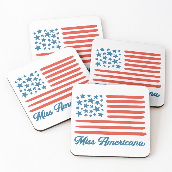 Item preview, Miss Americana – Hand-Drawn Flag Design for Swifties designed and sold by jocelyndiebolt.