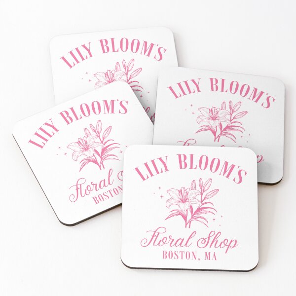 Item preview, Lily Bloom’s Floral Shop – Vintage Pink Flower Boutique Logo designed and sold by jocelyndiebolt.