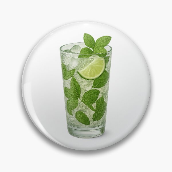 Item preview, Realistic Mojito Cocktail Art – Refreshing Vibes designed and sold by visualvibesss.