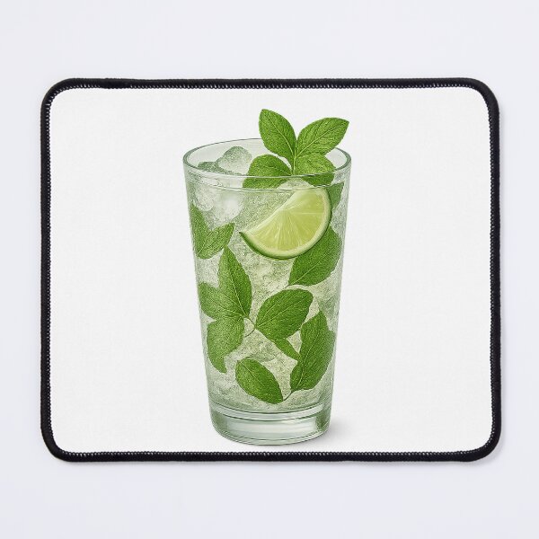 Item preview, Realistic Mojito Cocktail Art – Refreshing Vibes designed and sold by visualvibesss.