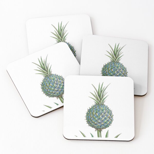 Item preview, Bleu pineapple designed and sold by DianeValanga.
