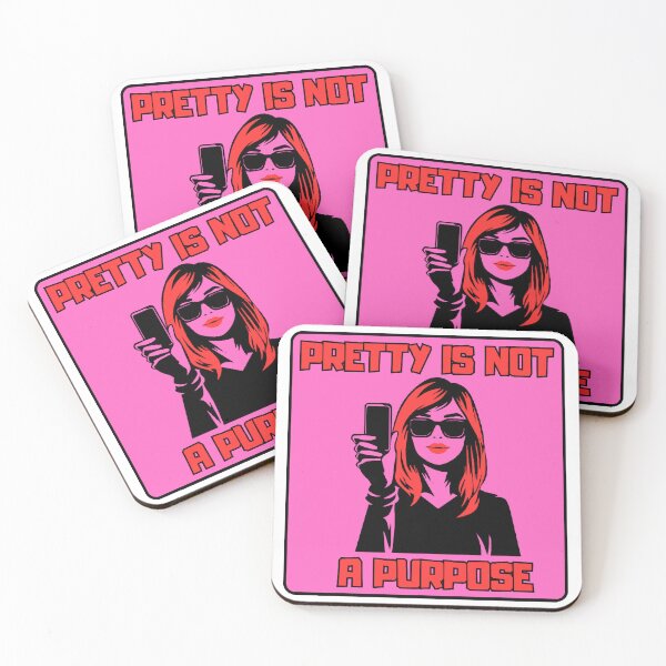 Item preview, Pretty Is Not A Purpose - Empowerment Statement Tee designed and sold by BSDesignOnline.